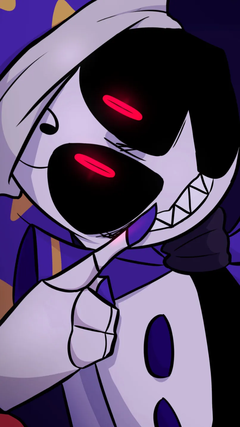 ai character: Moon background