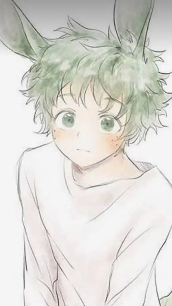 ai character: bunny deku background
