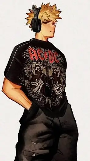 ai character: bakugo  background