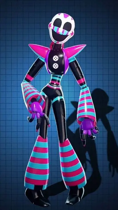 ai character: glamrock puppet background