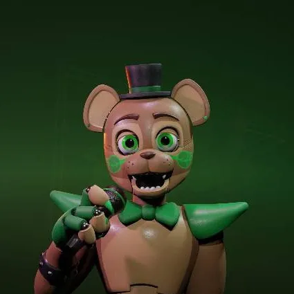 chat with ai character: glamrock popgoes