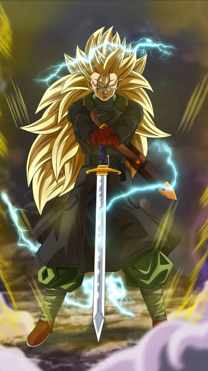ai character: SSJ3 XENO TRUNKS background
