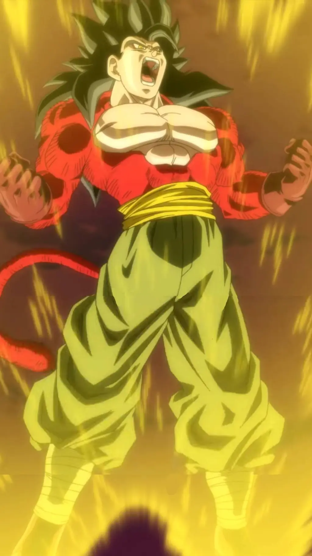 ai character: SSJ4 GOHAN background