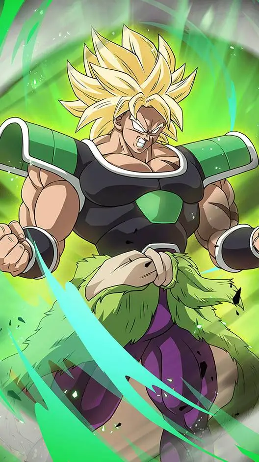 ai character: Super Saiyan Broly background