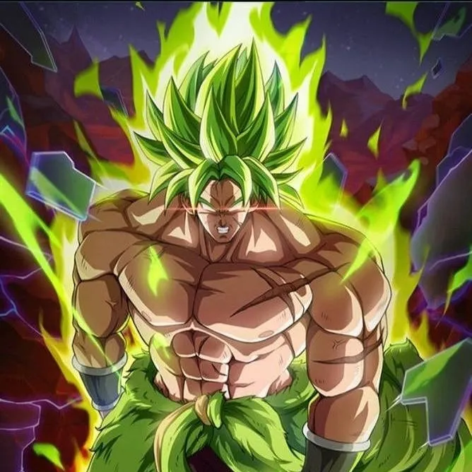 chat with ai character: LSSJ BROLY