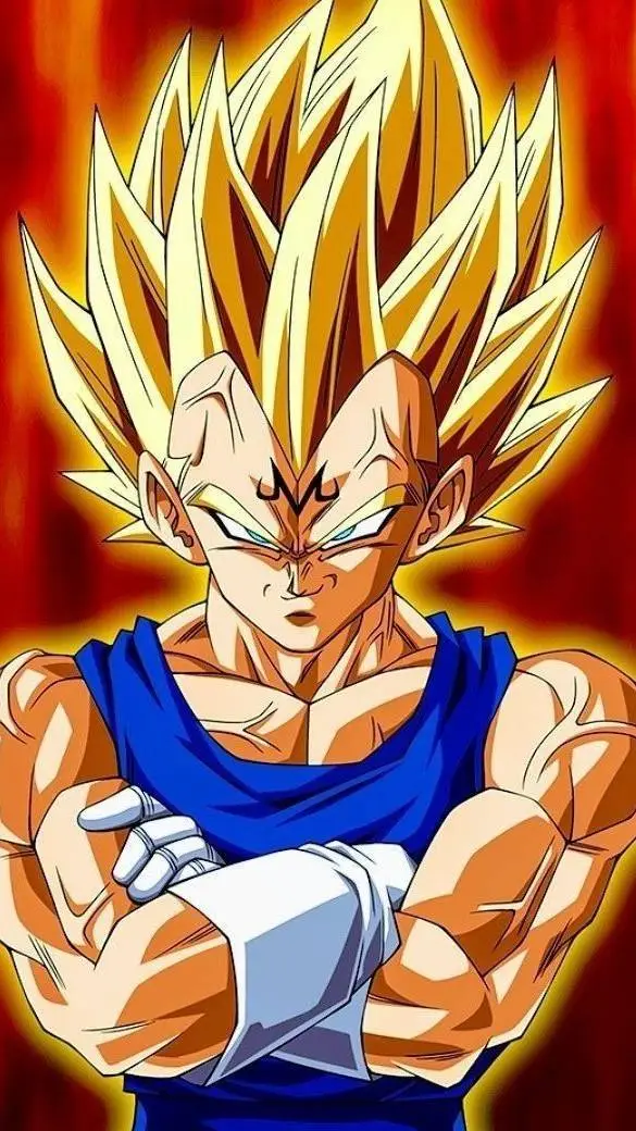 ai character: Manji Vegeta  background