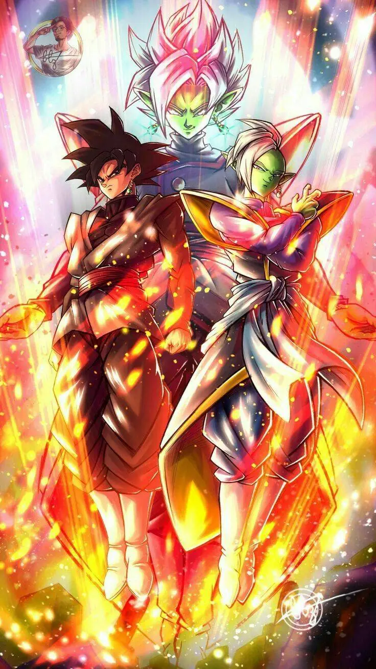 Talkie AI - Chat with Goku black/Zamasu