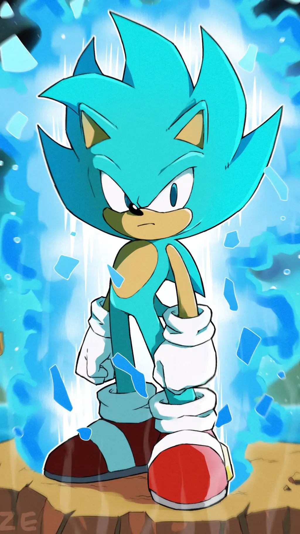 Talkie AI - Chat with Sonic/SSJ Blue