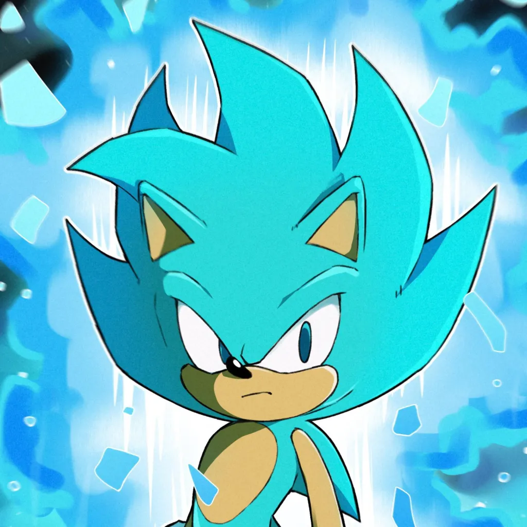 chat with ai character: Sonic/SSJ Blue