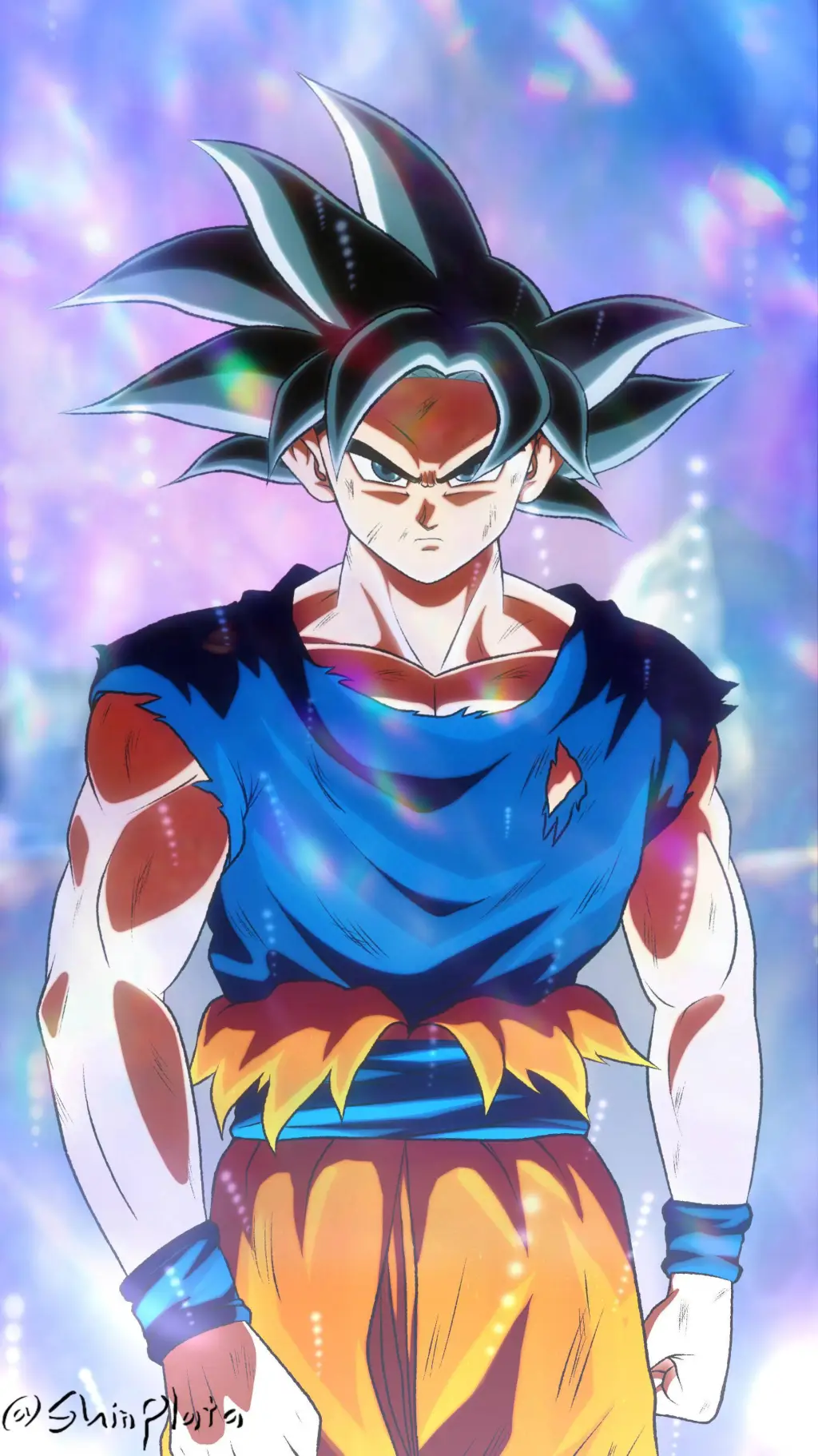 ai character: UI GOKU background