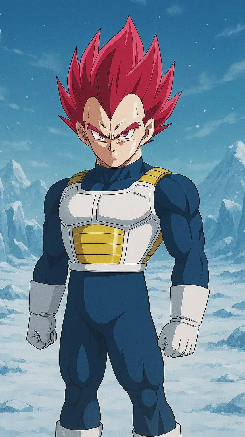 ai character: Vegeta  background