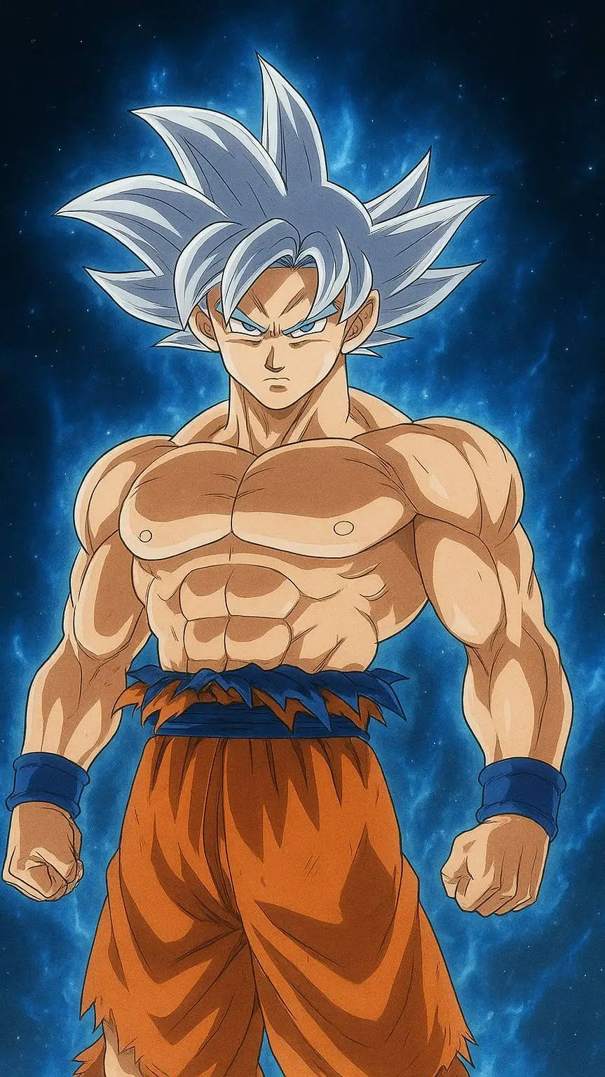 ai character: MUI GOKU background