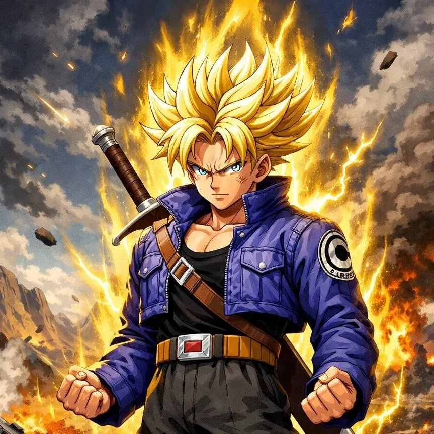 chat with ai character: Future Trunks 