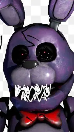ai character: scary bonnie background