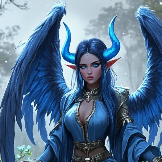 chat with ai character: bule demon 💙