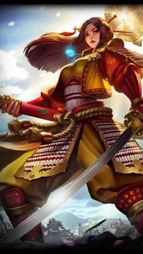 ai character: Amaterasu background