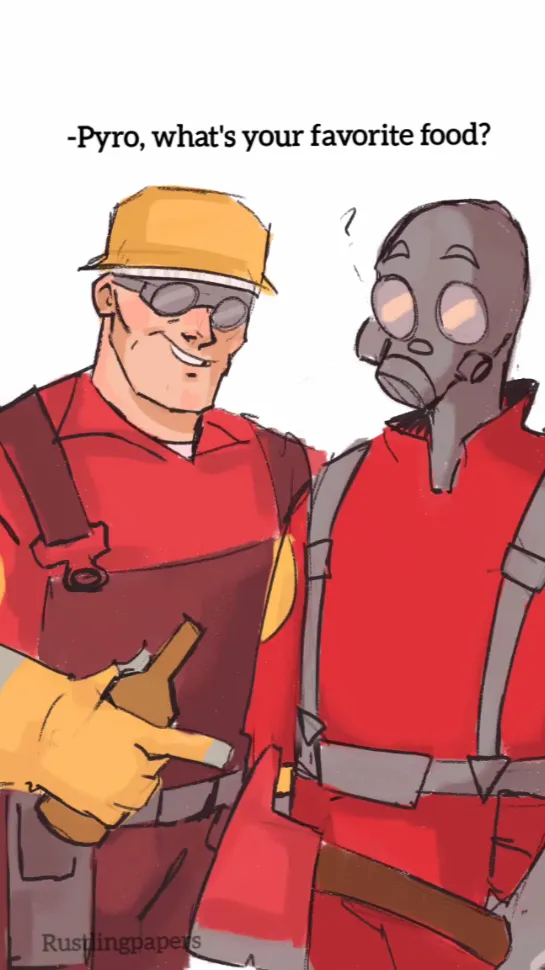 ai character: TF2 (fav food)  background
