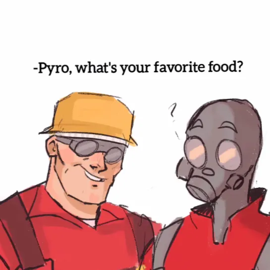 chat with ai character: TF2 (fav food) 