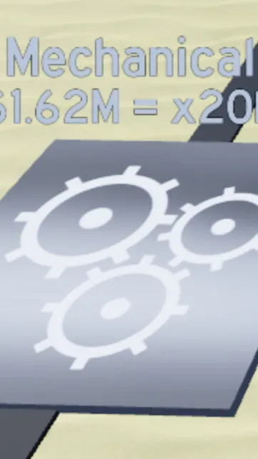 ai character: Mechanical background