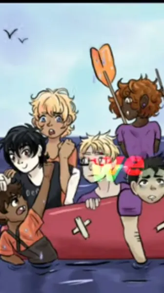 ai character: PJO ROADTRIP DRAMA background