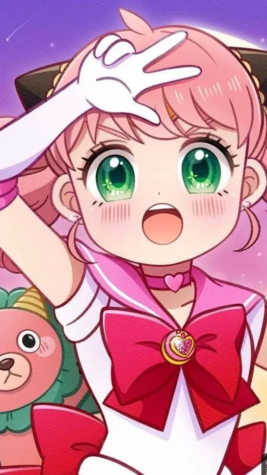 ai character: anime crossover background