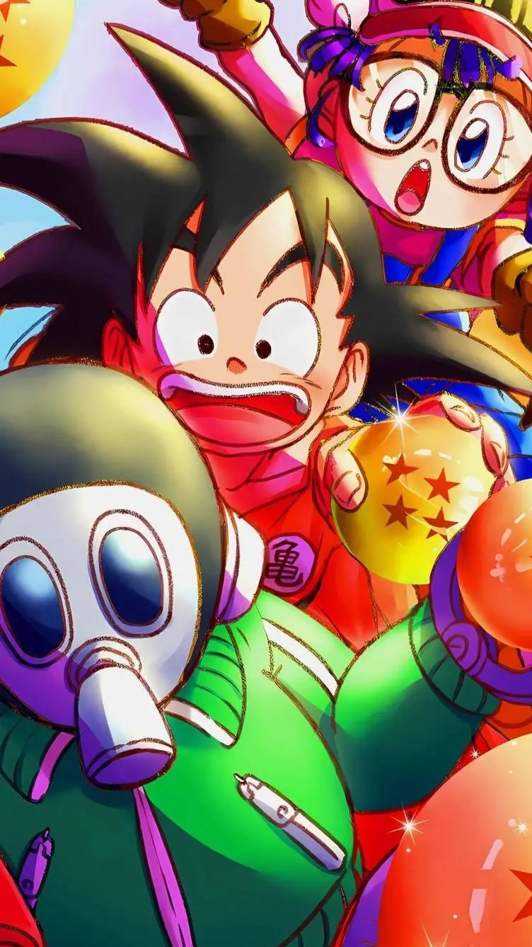 ai character: dragon ball background