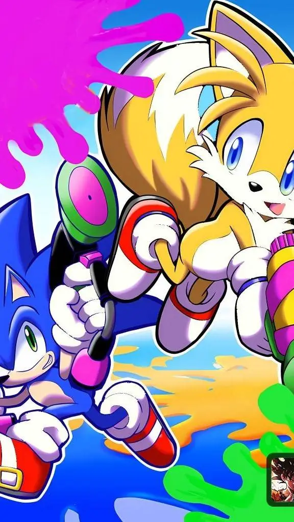 ai character: sonic background