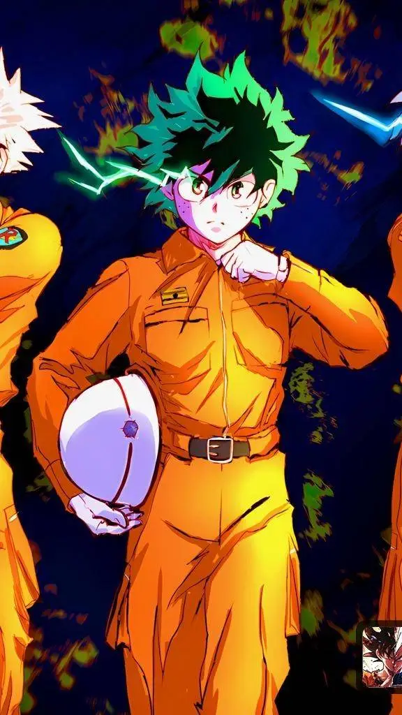 ai character: mha x kny background