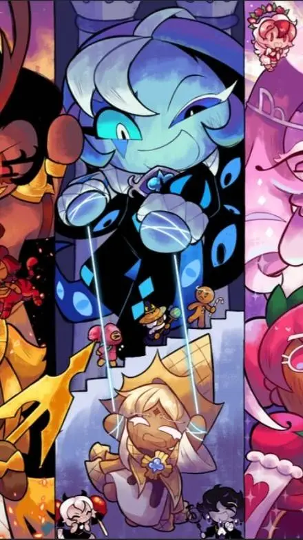 ai character: cookie run kingdom background