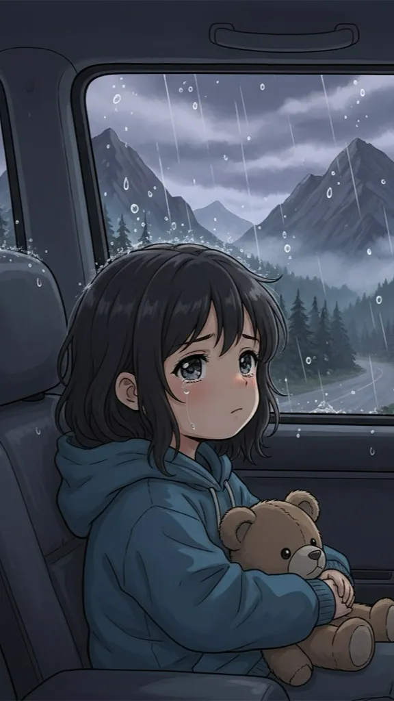 ai character: Carsick kid background