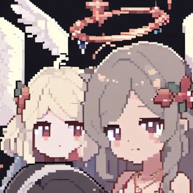 chat with ai character: Angel and Crystal 