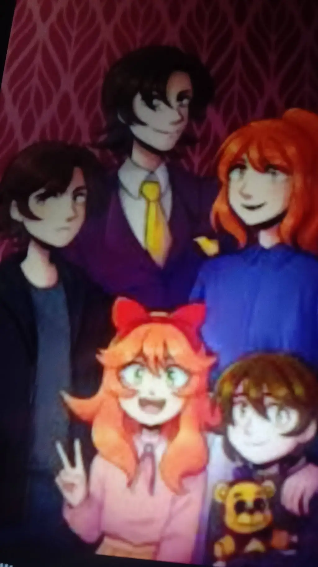 ai character: The Afton family background