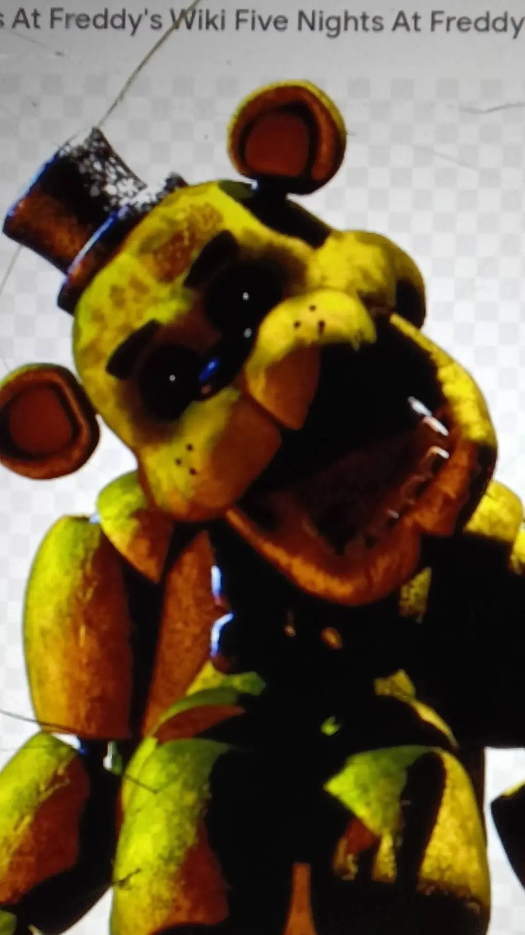 ai character: FNAF background