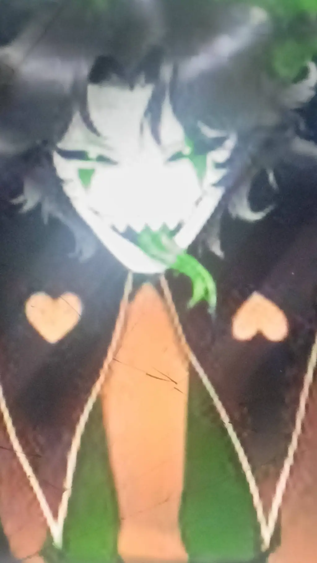 ai character: Harlequin x Bella background