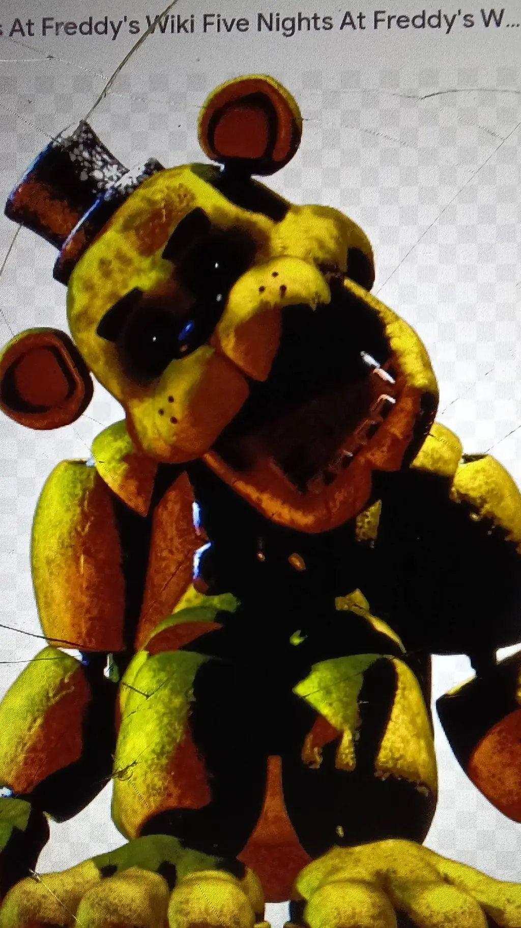 ai character: FNAF background