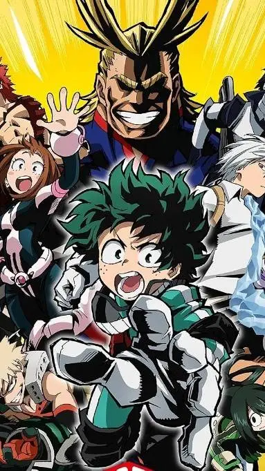 ai character: My hero academia  background