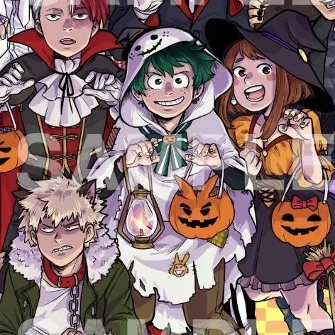 chat with ai character: 🍬MHA HALLOWEEN 🎃