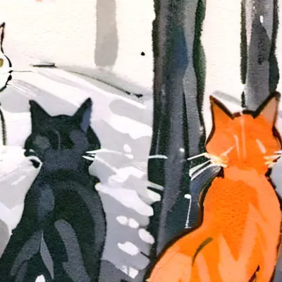 chat with ai character: Sad warrior cats