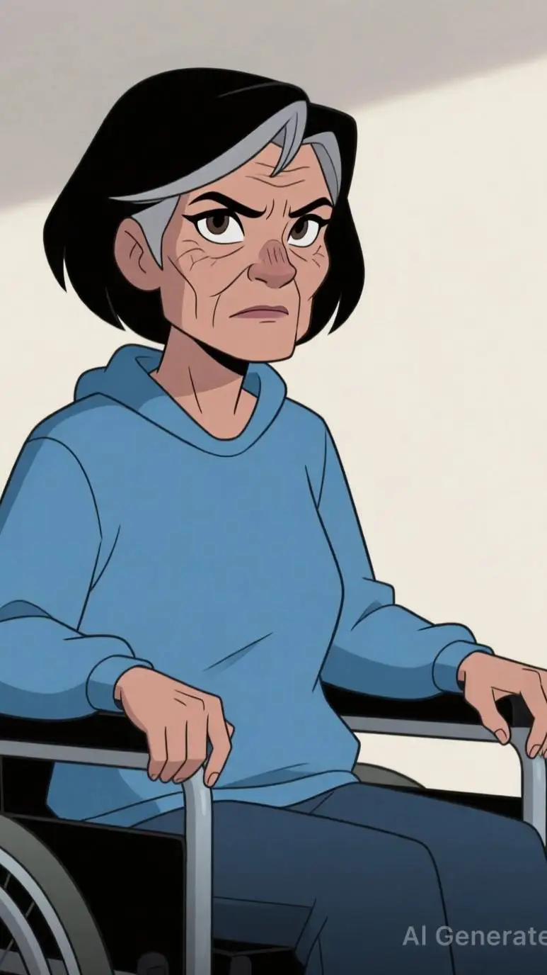 ai character: Paula Crock  background