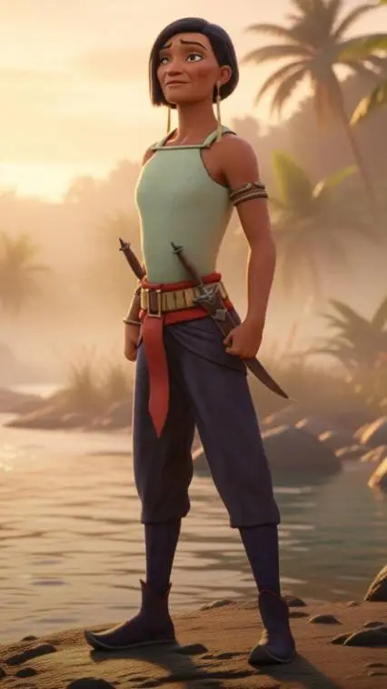 ai character: Namaari background