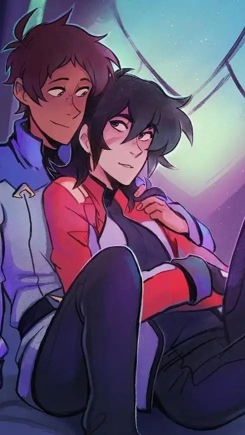 ai character: Klance background