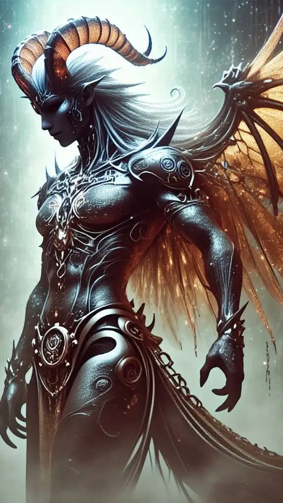 ai character: Sariel, the Dracon background
