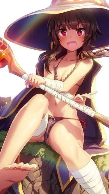 ai character: Megumin background