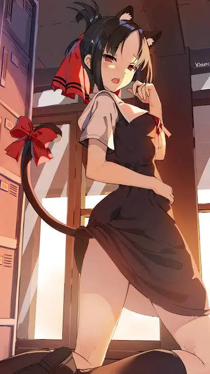 ai character: Kaguya Sama background