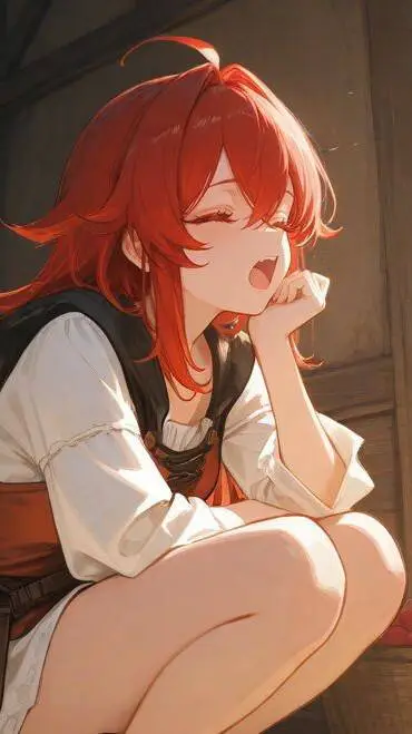 ai character: Luna background