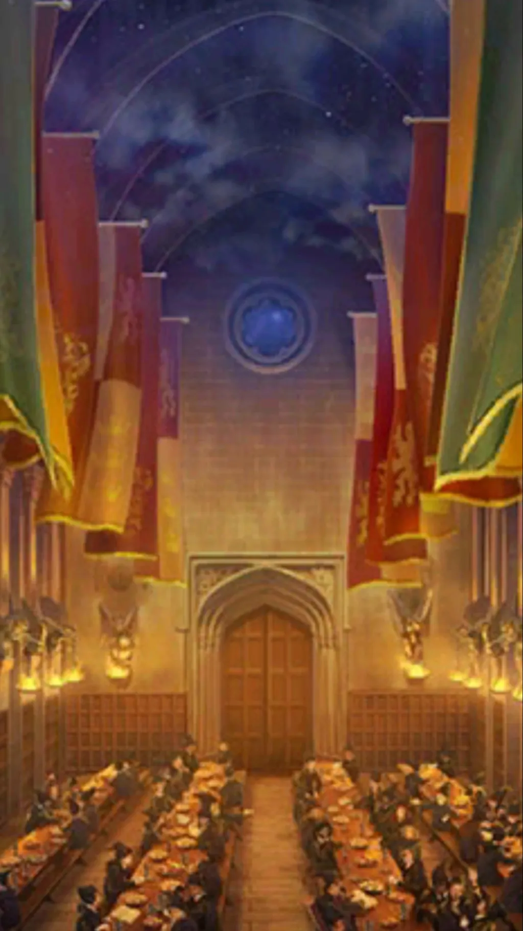 ai character: Hogwarts background