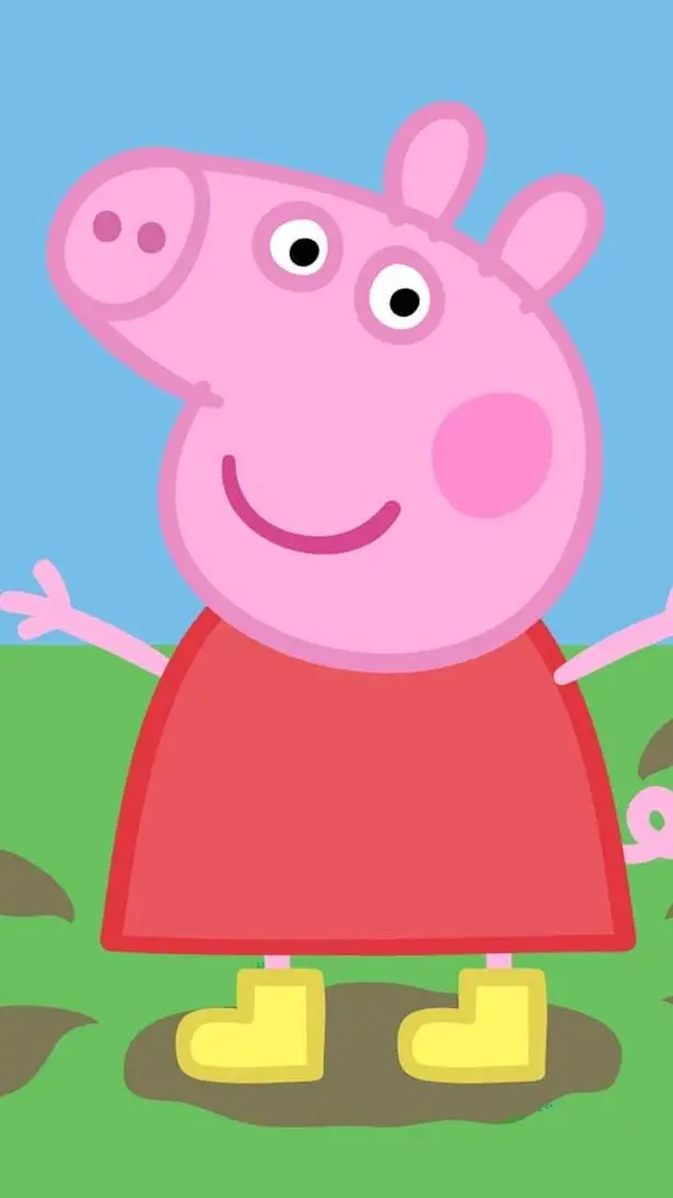 ai character: Peppa Pig  background