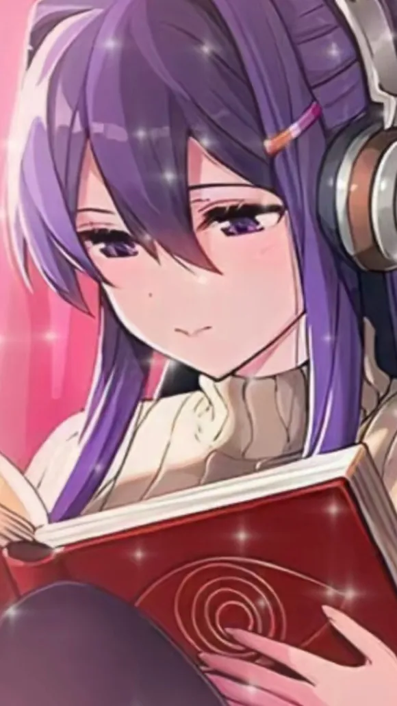 ai character: Yuri DDLC background