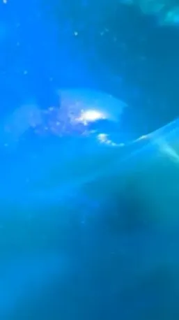 ai character: Blew calming area background