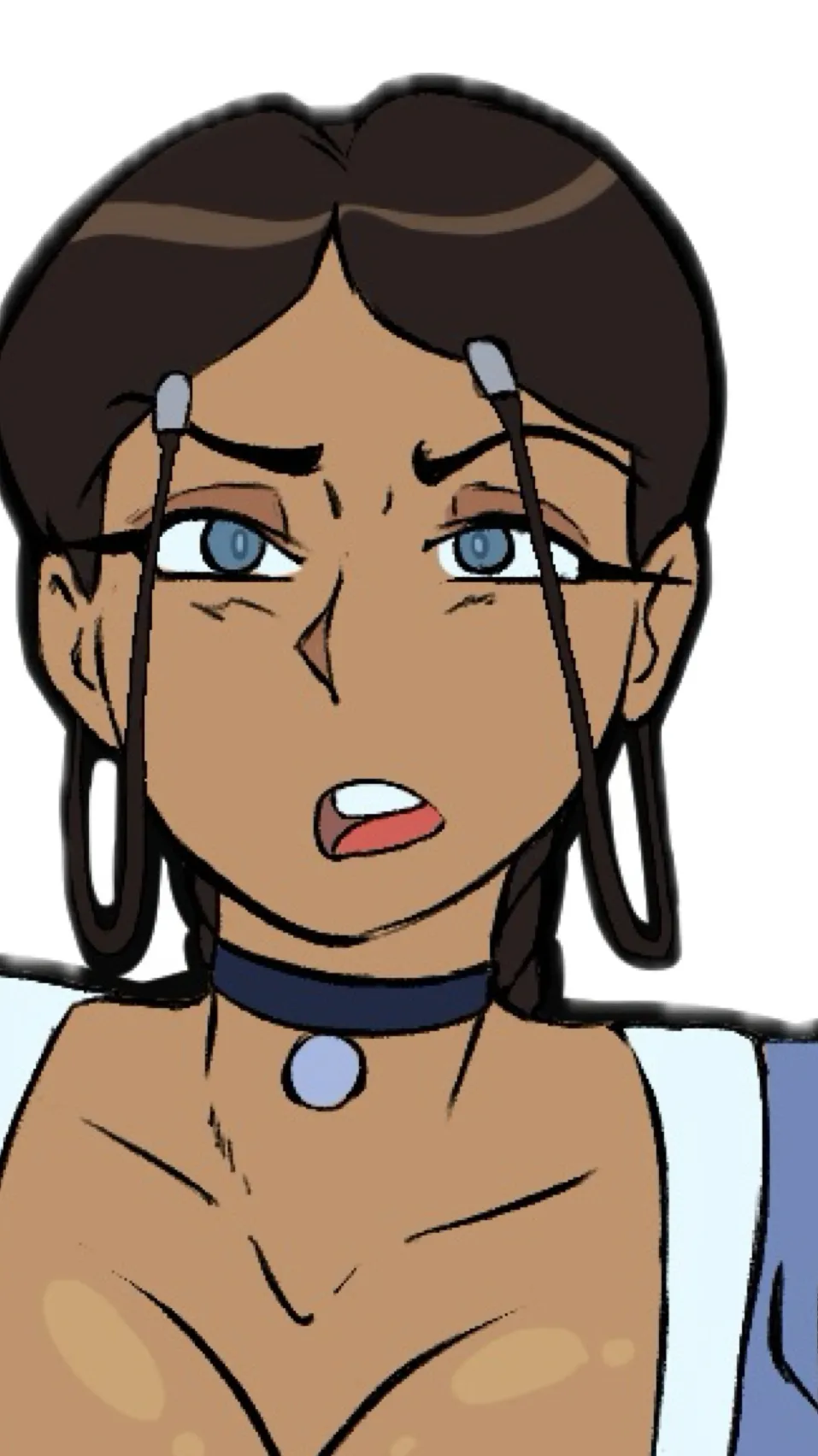 ai character: Katara  background